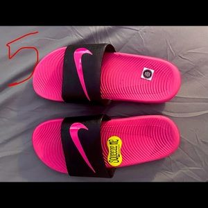 Girls Nike slides